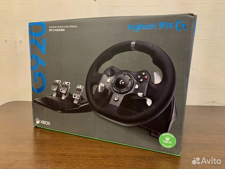 Новый игровой руль Logitech g920