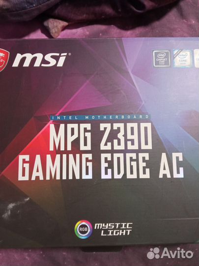 Intel core i7 8700k + Мать MSI MPG Z390 + башня