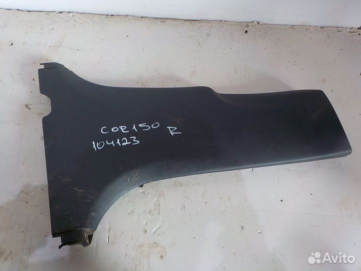 Накладка стойки toyota corolla 150 rest