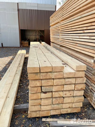 Доска обрезная 25х100х6000мм 1 сорт ГОСТ