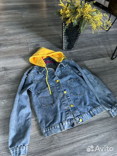 Куртка джинсовая детская