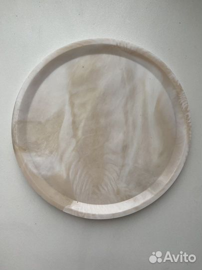 Тарелка из эпоксидной смолы