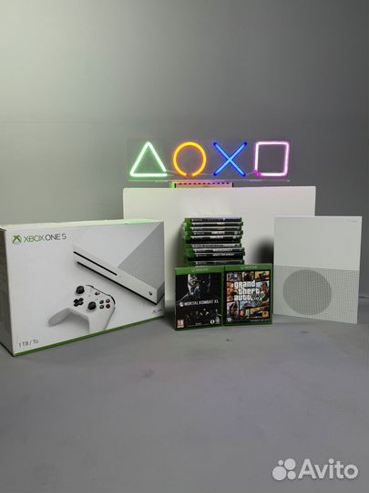 Xbox One S 450 Игр / Гарантия / Доставка