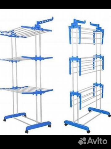 Сушилка для белья вертикальная, обувница, вешалка