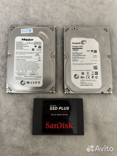 Жесткие диски HDD