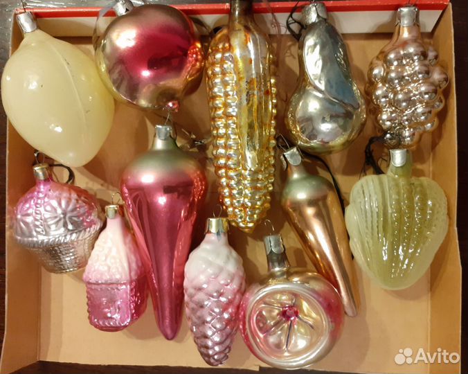 Елочные игрушки СССР