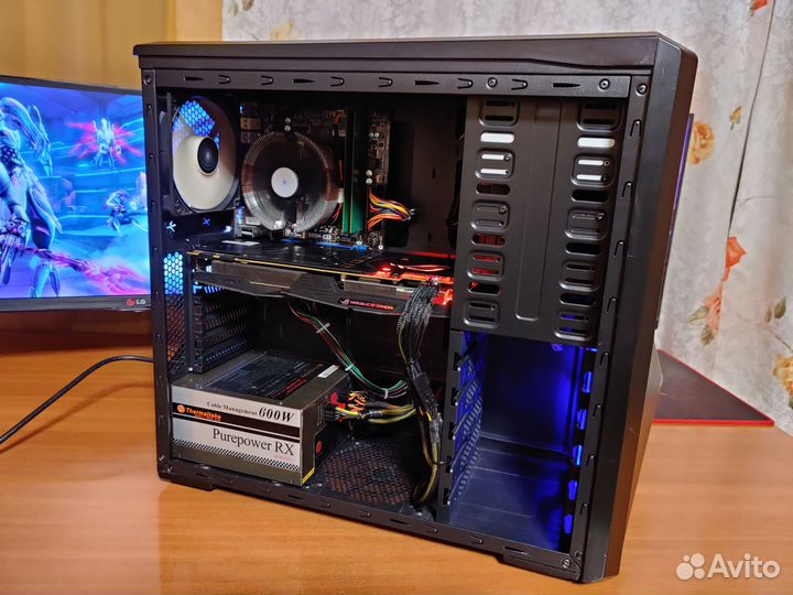 Мощный игровой компьютер (i7-4770 / GTX1070)