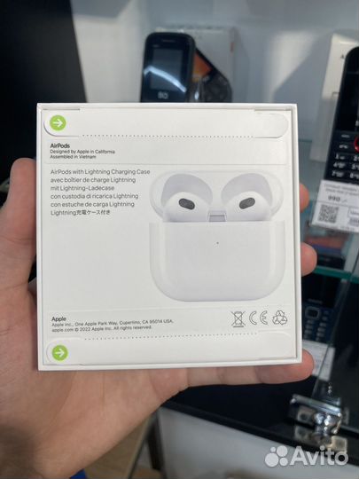 Наушники apple airpods 3 оригинал