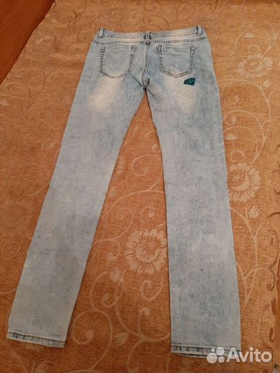 Джинсовые брюки для девочек