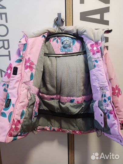 Зимний комплект для девочки 104 см