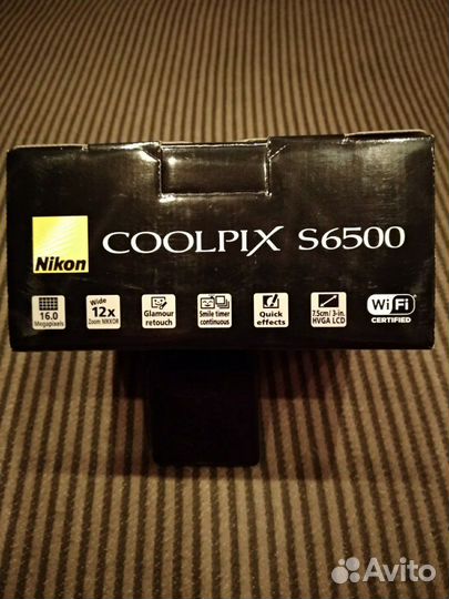 Nikon Coolpix S6500 белый