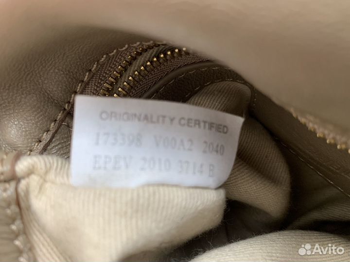 Сумка Bottega veneta кожа