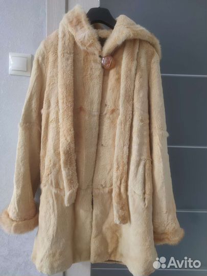 Шуба из ласки и норковая шуба