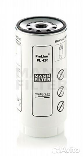 Mann-filter PL420X Фильтр топливный