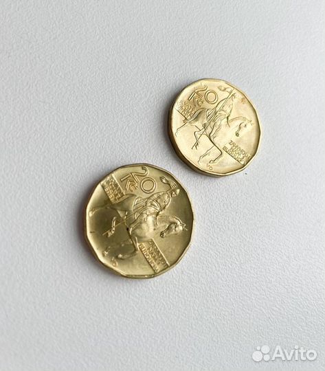 Монеты Чехия 20 крон