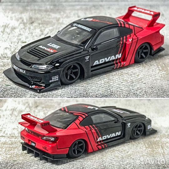 Nissan Silvia S15 Advan Mini GT 1 64 New