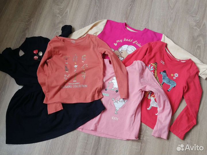 Вещи пакетом на девочку 116