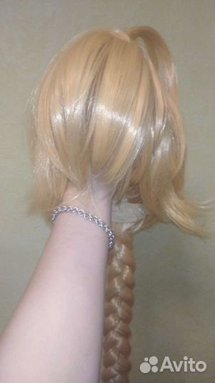 Парик золотой. Геншин Импакт. Итэр