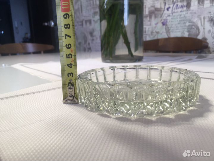 Хрустальная ваза (пепельница)