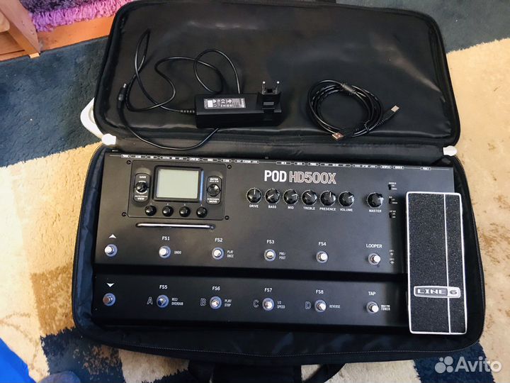 Гитарный процессор Line 6 Pod HD500X