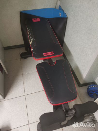 Стойка для штанги скамья