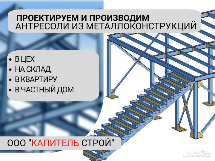 Изготовление антресолей