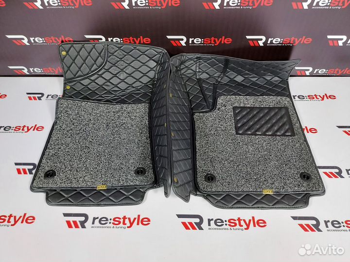 Ковры салона 3D Nissan Patrol 62 Правый руль