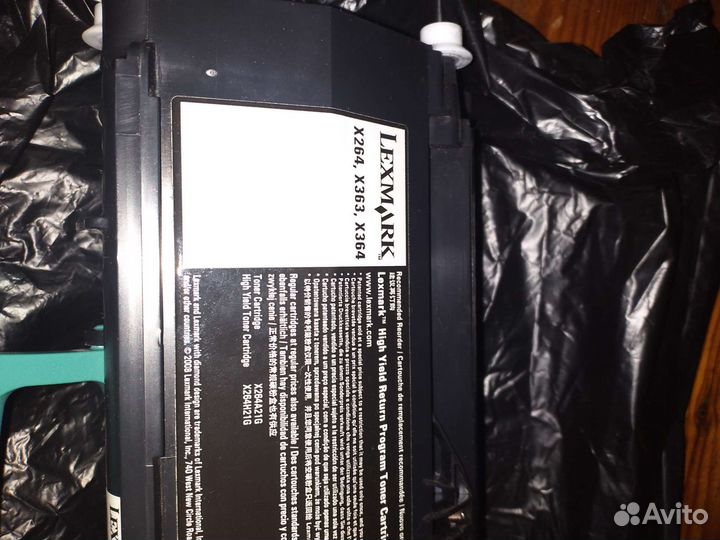 Картриджи lexmark