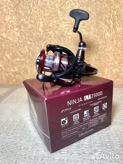 Катушка рыболовная daiwa ninja