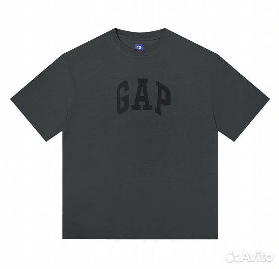 Футболка GAP x yeezy x Balenciaga Dark Grey