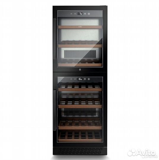 Новый винный шкаф caso WineChef Pro 126-2D black