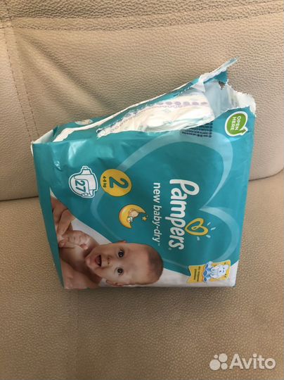 Подгузники pampers