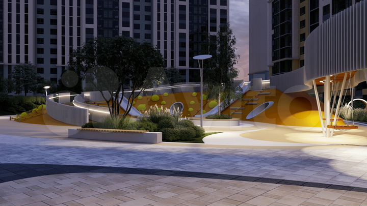 1-к. квартира, 43,8 м², 8/17 эт.