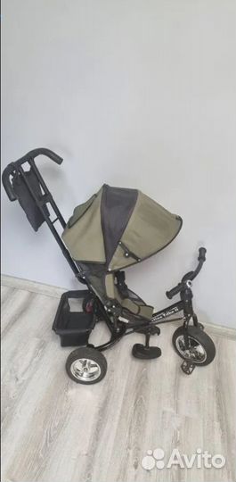 Велосипед детский с ручкой Capella Action Trike 2
