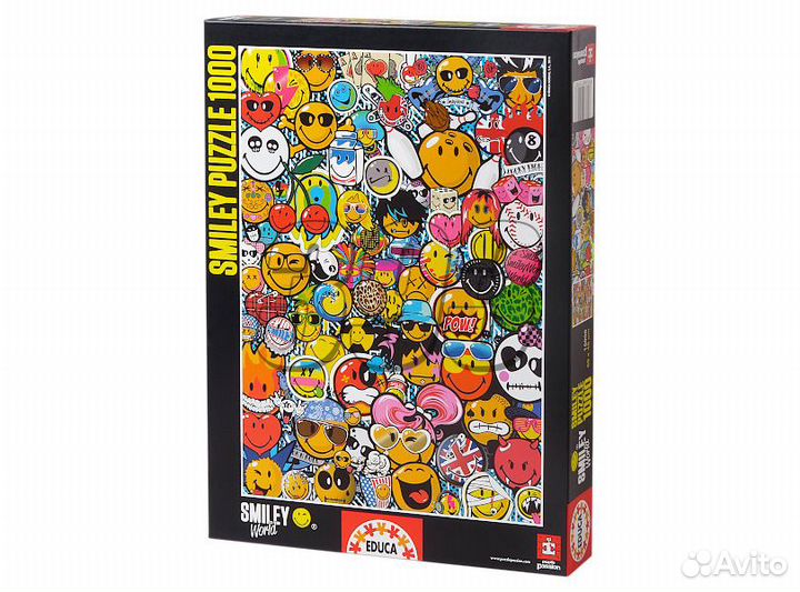 Пазл Смайлики (1000 элементов) (35427)