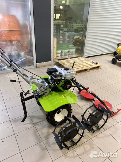 Мотоблок Honda 9HP+ Косилка роторная