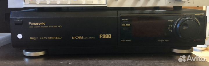 Panasonic NV-FS88, видеомагнитофон HiFi, пульт