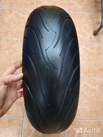 180/55-17 моторезина б.у Michelin