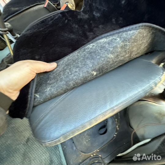 Меховые накидки на сидения авто экомех