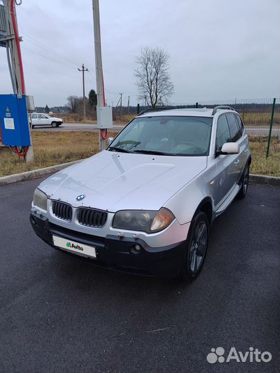 BMW X3 2.5 AT, 2004, 305 965 км