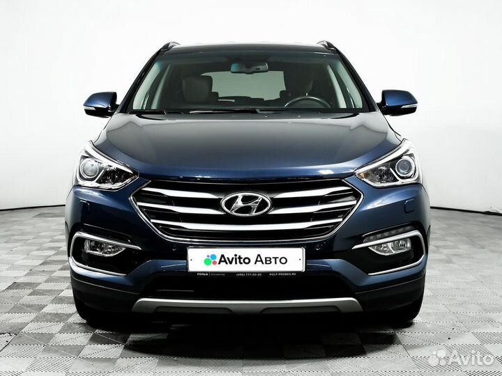 Hyundai Santa Fe 2.2 AT, 2016, 66 578 км