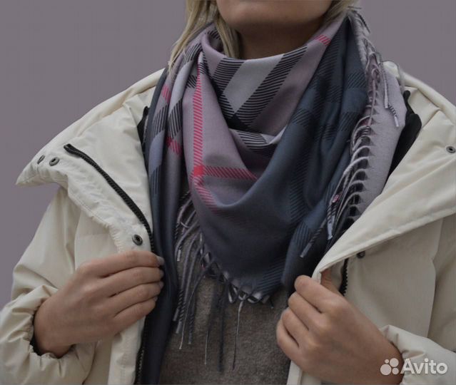 Шарф палантин женский кашемир