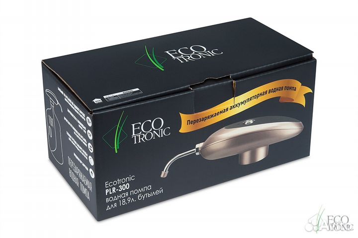 Помпа аккумуляторная Ecotronic PLR-300 black-white