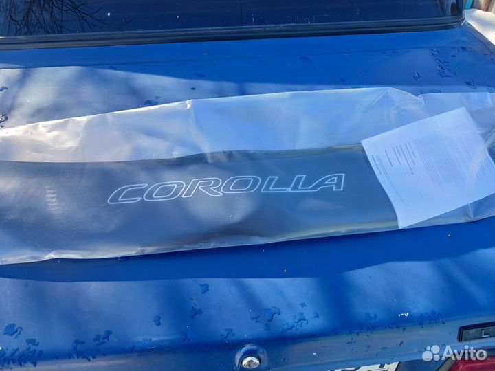 Мухобойка toyota corolla 120