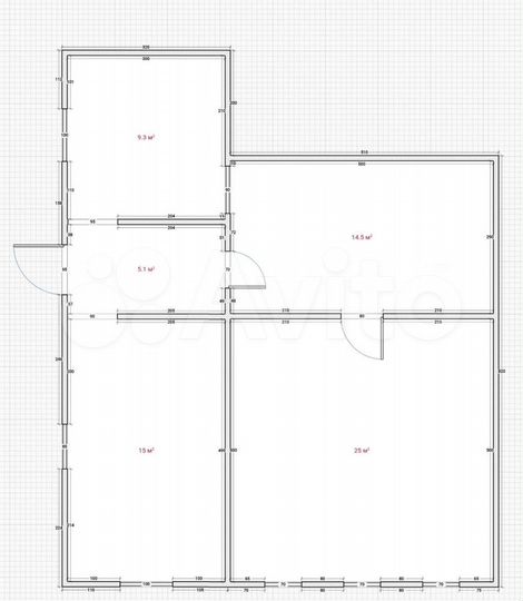 Дом 74 м² на участке 11,3 сот.