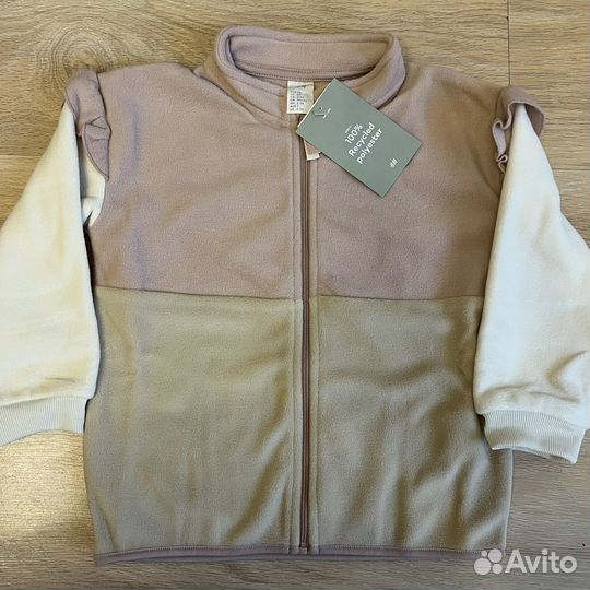 Новый флисовый костюм для девочки р. 98