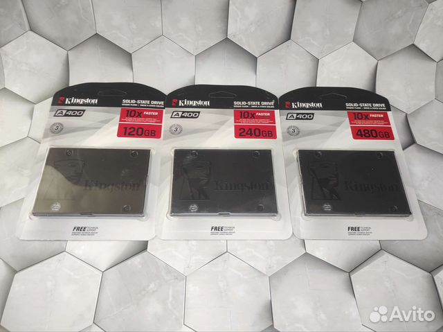 SSD kingston 120I240I480 gb новые