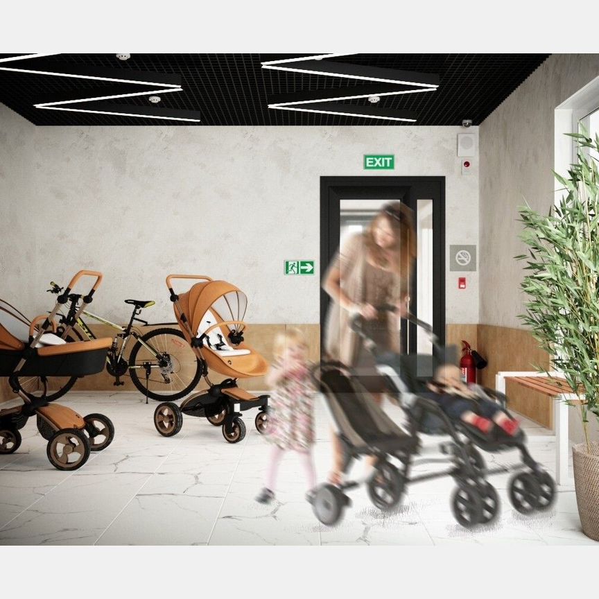 1-к. квартира, 44,5 м², 3/8 эт.