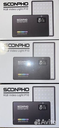 Soonpho p10 RGB видеосвет новый