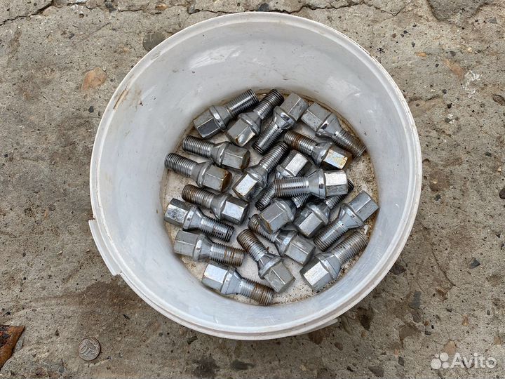 Болты колесные фольксваген поло комплект